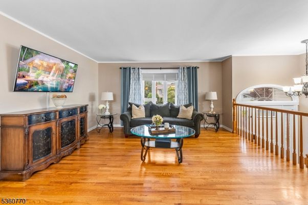 Chandelier, Interior, Living room, Wood Texture Flooring