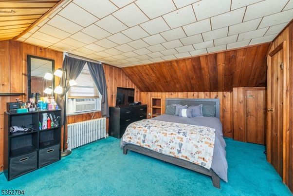 Bedroom, Interior, Wooden Walls