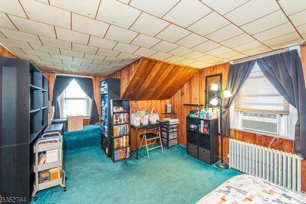 Home Office, Interior, Wooden Walls