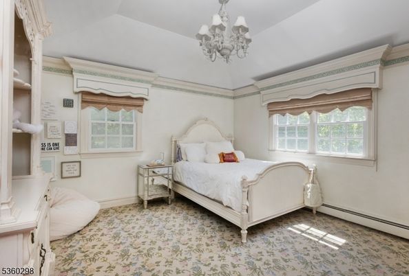 Bedroom, Chandelier, Interior