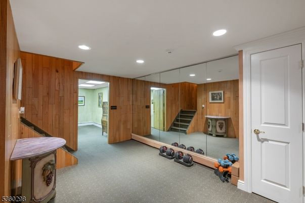 Interior, Recessed Lighting, Wooden Walls