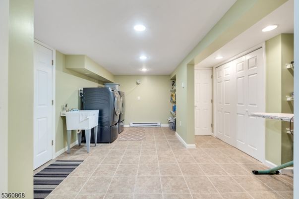Interior, Recessed Lighting, Washer