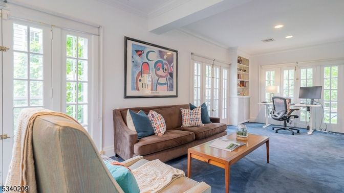 Home Office, Interior, Living room, Recessed Lighting