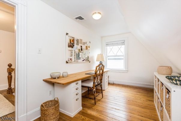 Home Office, Interior, Wood Texture Flooring