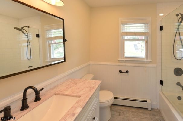 Bathroom, Dual Sink Vanities, Glass Shower, Interior