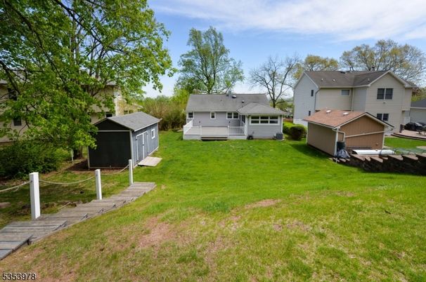 Backyard, Detached Garage, Exterior