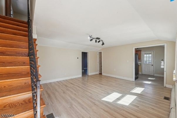 Empty room, Interior, Wood Texture Flooring