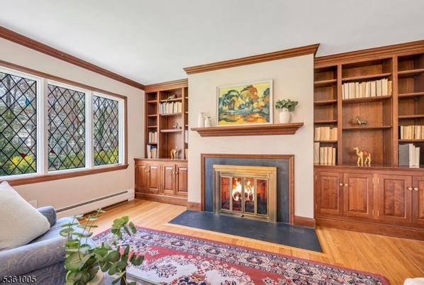 Fireplace, Interior, Wood Texture Flooring