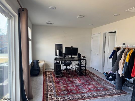 Home Office, Interior, Recessed Lighting