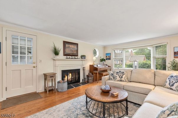 Fireplace, Interior, Living room, Piano, Wood Texture Flooring