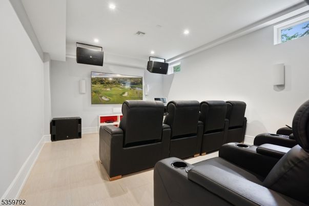 Home Theatre Room, Interior, Recessed Lighting, Theatre Room
