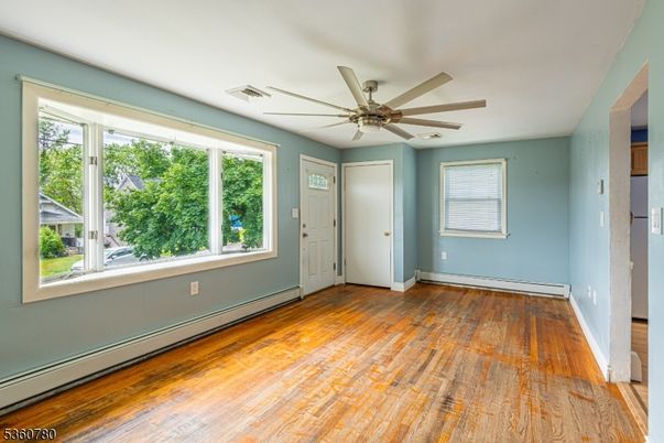 Empty room, Interior, Wood Texture Flooring