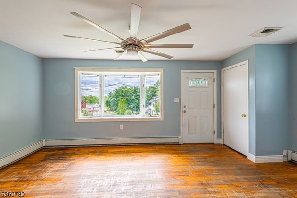 Empty room, Interior, Wood Texture Flooring
