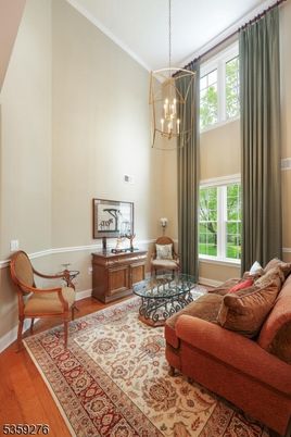 Interior, Living room, Pendant Lights, Wood Texture Flooring