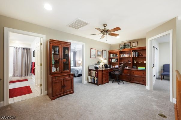 Bedroom, Home Office, Interior, Recessed Lighting