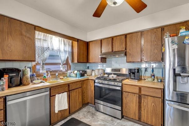 Interior, Kitchen, Stainless Steel Appliances