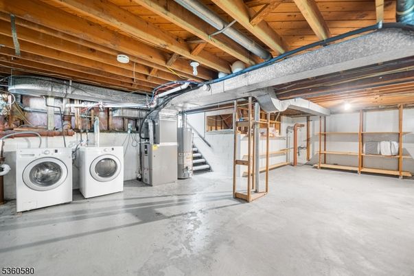 Interior, Washer, Wooden Beams, Wooden Ceilings