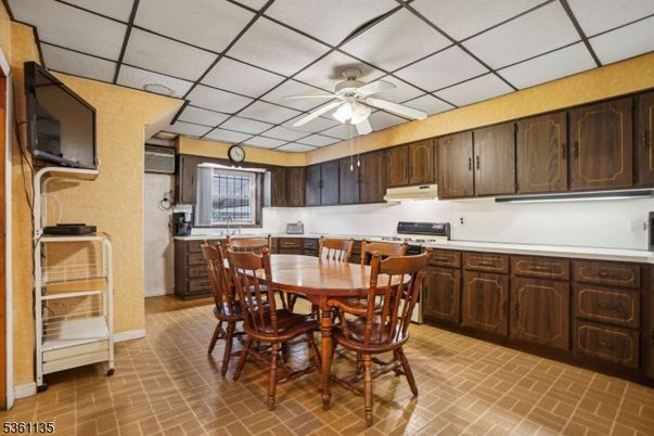 Dining room, Interior, Kitchen