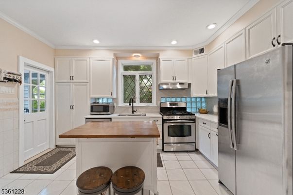 Interior, Kitchen, Recessed Lighting, Stainless Steel Appliances