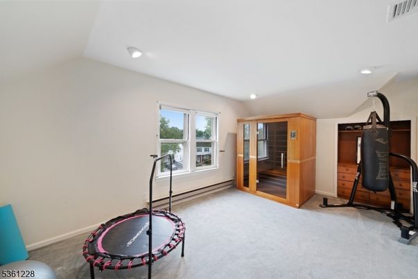 Fitness Equipment, Interior, Recessed Lighting, Sauna Room