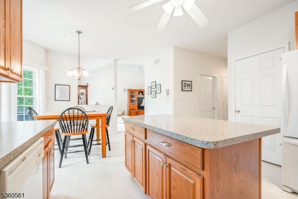 Dining room, Interior, Kitchen, Pendant Lights
