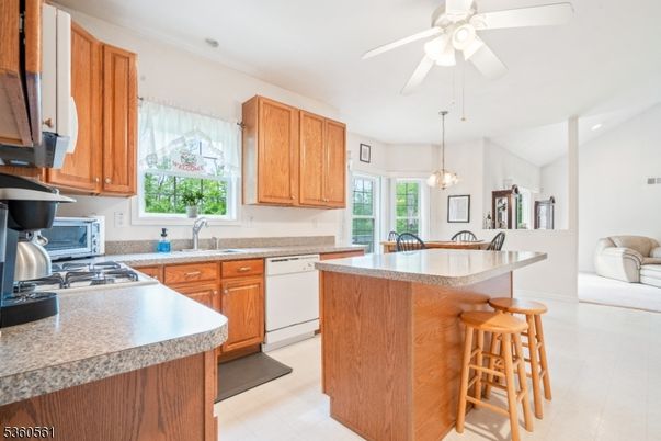 Interior, Kitchen, Pendant Lights, Recessed Lighting