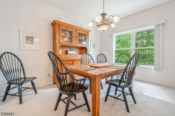 Chandelier, Dining room, Interior