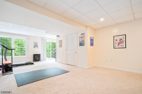 Fitness Equipment, Interior, Recessed Lighting