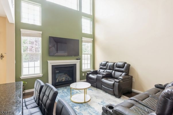 Home Theatre Room, Fireplace, Interior, Living room