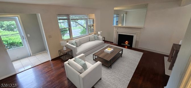 Fireplace, Interior, Living room, Wood Texture Flooring