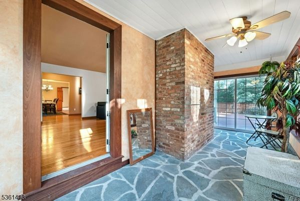 Fireplace, Interior, Stone Walls, Wood Texture Flooring