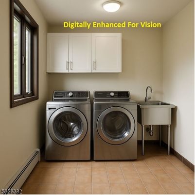 Interior, Recessed Lighting, Washer