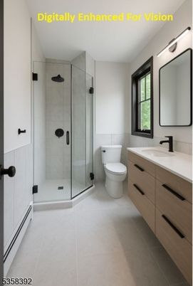 Bathroom, Glass Shower, Interior