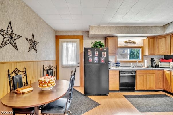 Dining room, Interior, Kitchen, Wood Texture Flooring