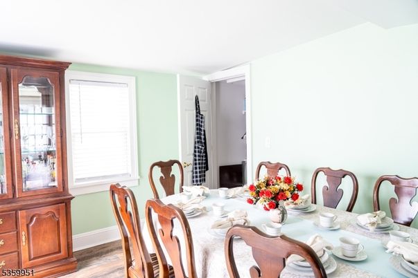 Dining room, Interior, Wood Texture Flooring