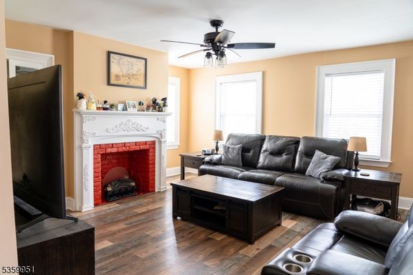 Fireplace, Interior, Living room, Wood Texture Flooring