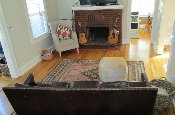 Fireplace, Interior, Wood Texture Flooring