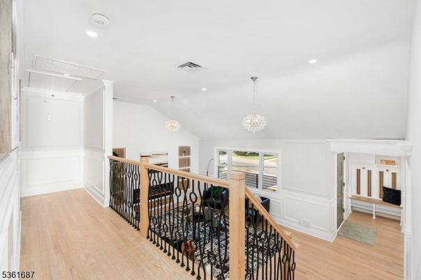 Chandelier, Interior, Recessed Lighting, Wood Texture Flooring