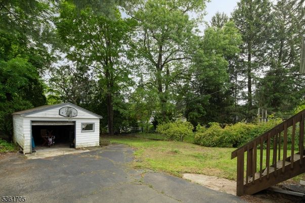 Backyard, Detached Garage, Exterior