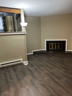 Fireplace, Interior, Wood Texture Flooring