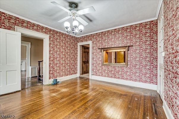 Empty room, Interior, Wood Texture Flooring