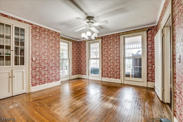 Empty room, Interior, Wood Texture Flooring