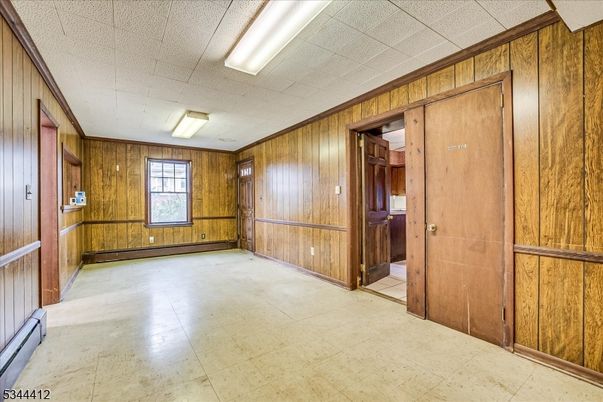 Empty room, Interior, Wooden Walls