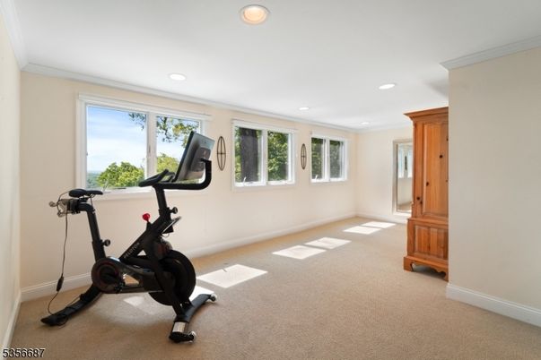 Fitness Equipment, Interior, Recessed Lighting