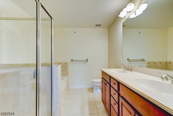 Bathroom, Dual Sink Vanities, Glass Shower, Interior