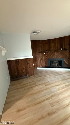 Fireplace, Interior, Wood Texture Flooring, Wooden Walls