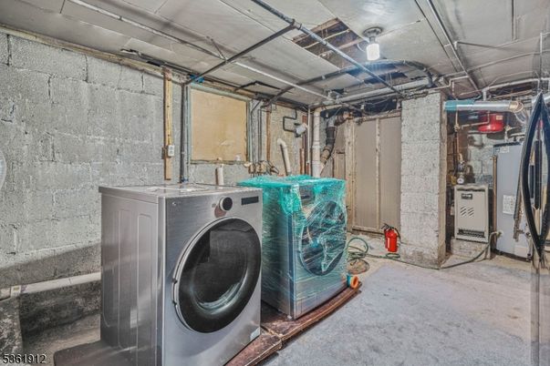 Interior, Stone Walls, Washer