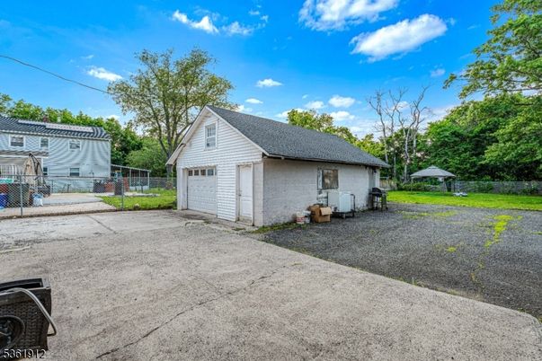 Backyard, Detached Garage, Exterior