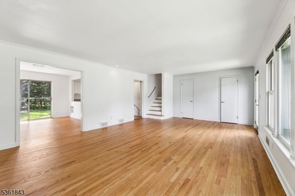 Empty room, Interior, Wood Texture Flooring
