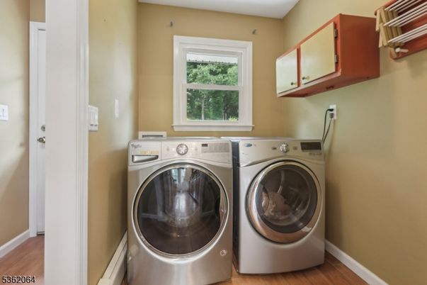 Interior, Washer, Wood Texture Flooring